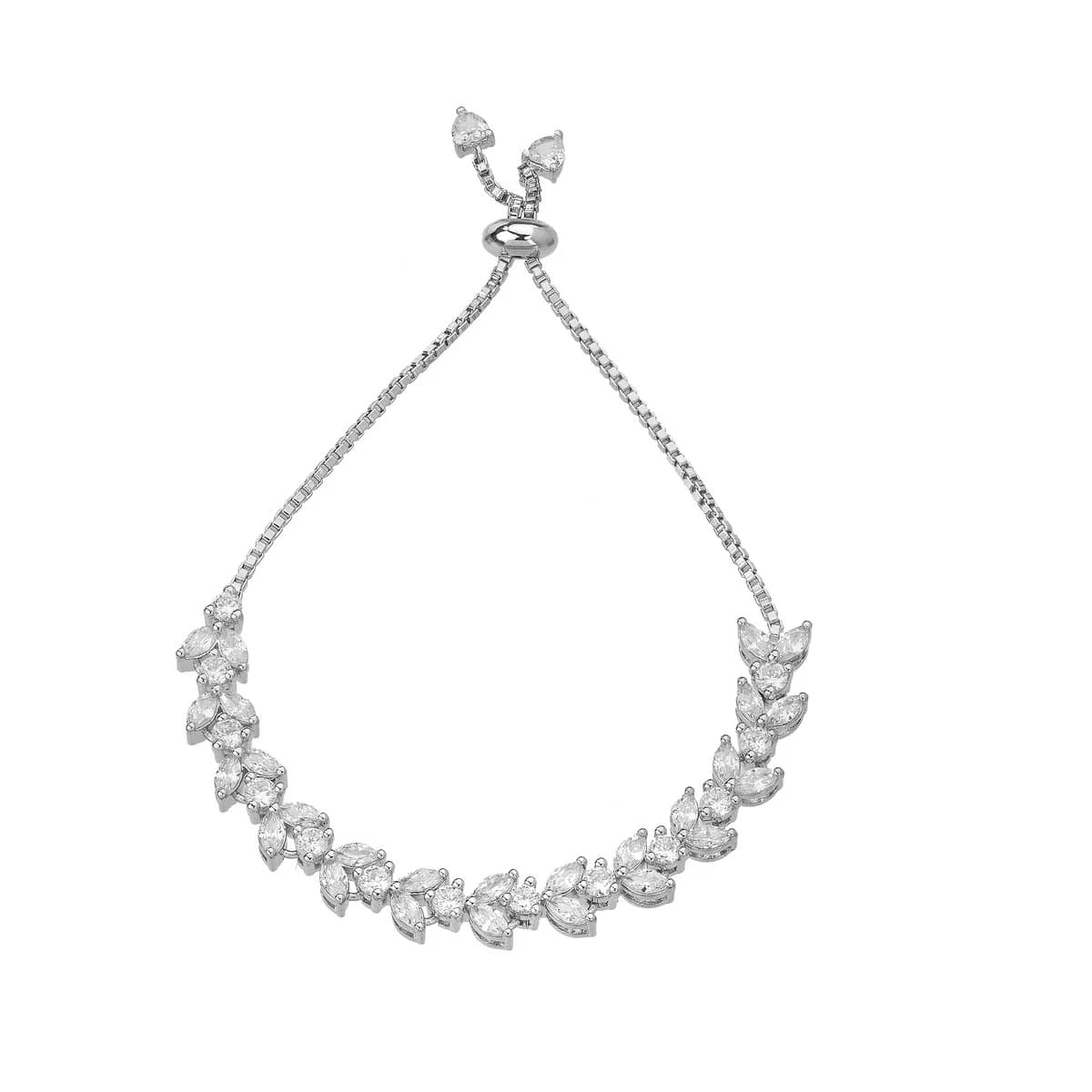 Gleam Silver Bracelet For Women